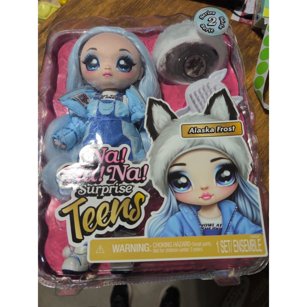 Na Na Na Surprise Teens 11" Fashion Doll Alaska Frost Blue Hair NEW IN BOX